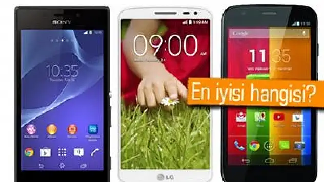 Xperia M2, Lg G2 Mini ve Moto G Karşı Karşıya