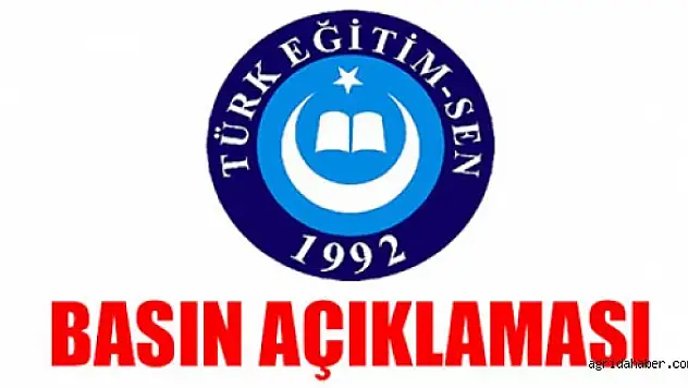 TÜRK EĞİTİM-SEN, MEB YASA TASARISINI PROTESTO EDİYOR