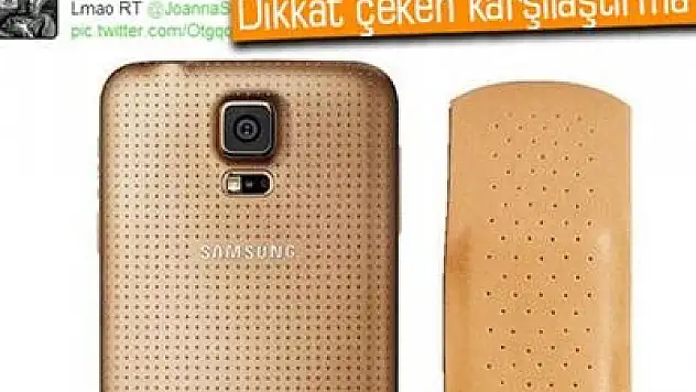 HTC'den Galaxy S5'e Yara Bandı Benzetmesi