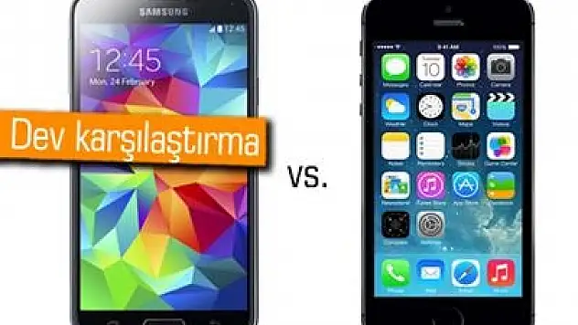 Galaxy S5 mi İphone 5s Mi?