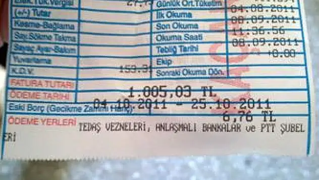 Elektrik Faturasında Bir Skandal Daha...