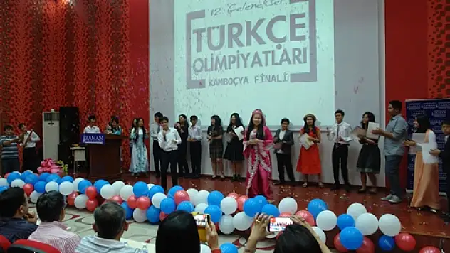 Kamboçya'da Türkçe Olimpiyatları Coşkusu