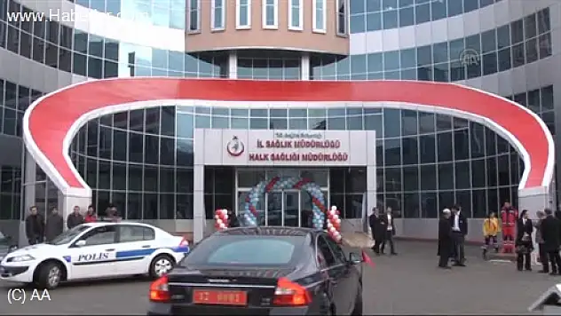 Bakan Yılmaz, Hastane açılış törenine katıldı -