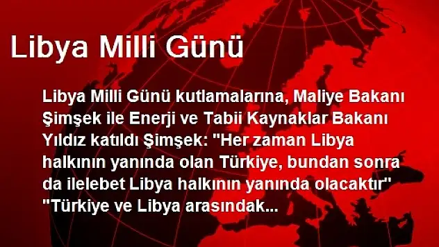 Libya Milli Günü