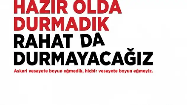 YENİŞAFAK'TAN 28 ŞUBAT MESAJI
