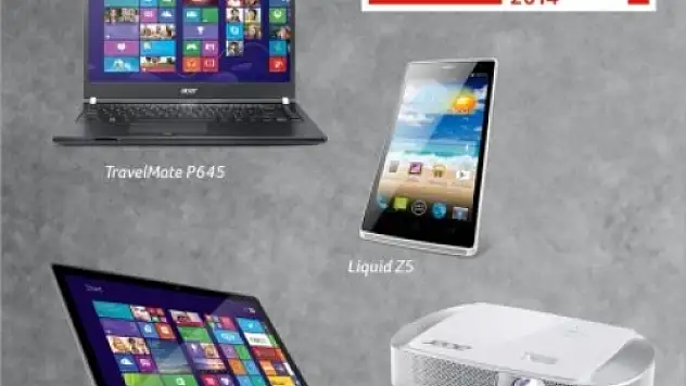 Acer 2014 iF Ürün Tasarım Ödülleri'nde Dört Büyük Ödül Kazandı