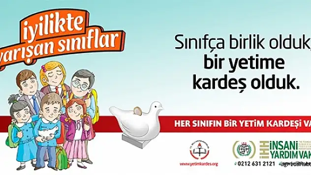 Ağrı'da 'Her Sınıfın Bir Yetim Kardeşi Olsun' Projesi