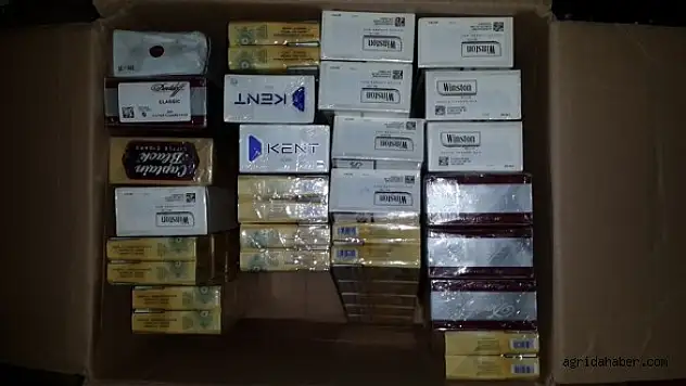 23 Bin 200 Paket Kaçak Sigara Ele Geçirildi