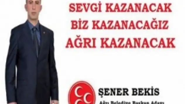 Mhp Belediye Başkan Adayı Şener BEKİS'ten Açıklama