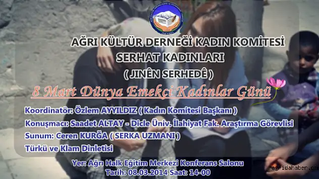 AKYAD'dan 8 Mart Dünya Emekçi Kadınlar Günü Programı