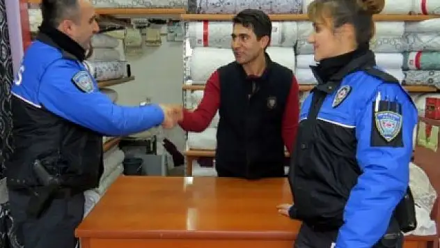 Toplum Destekli Polislerden Esnaf Ziyareti