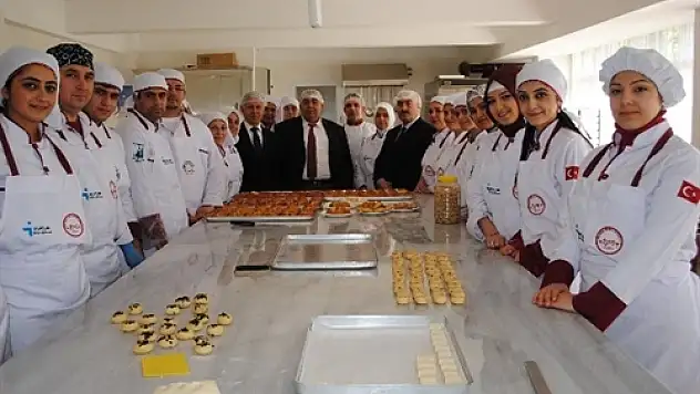 Pasta ve Unlu Mamüller Sektörüne Kalifiye Eleman Yetiştiriliyor