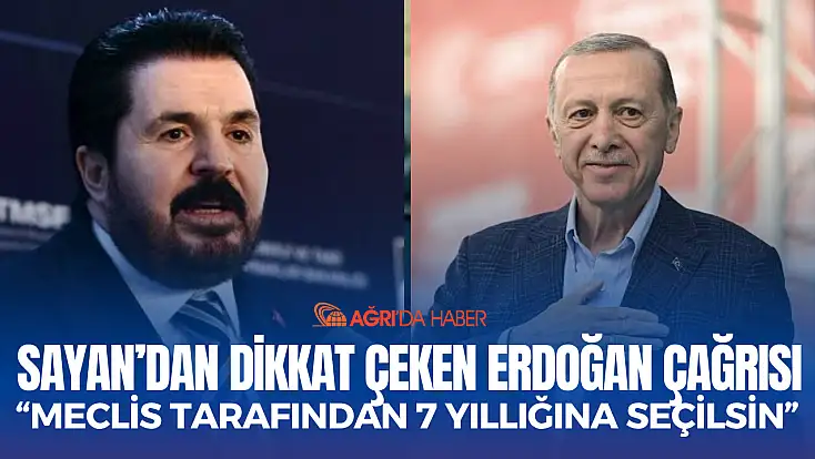 Savcı Sayan’dan dikkat çeken Erdoğan çağrısı: 'Meclis tarafından 7 yıllığına seçilsin'