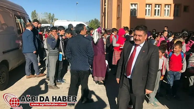 Ağrı'da Öğrenci Servisleri Denetlendi