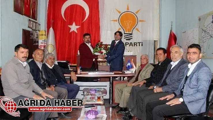 AK Parti Taşlıçay İlçe teşkilatı Nimet KAYA'ya teslim edildi