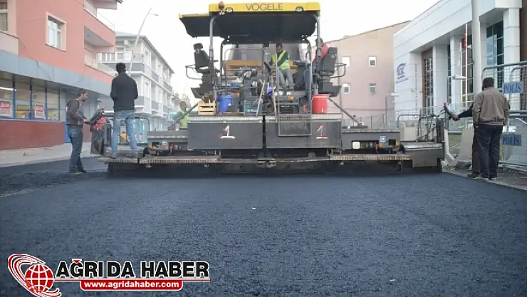 Eleşkirt'te Asfaltlama Çalışmaları Yapıldı