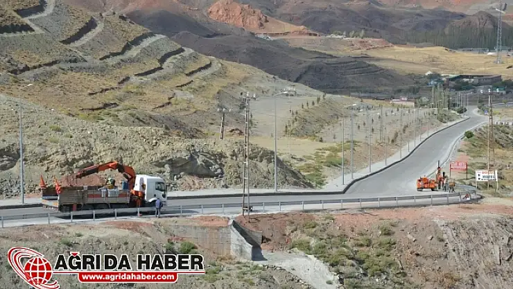 İshak Paşa Sarayı Yoluna Bariyerli Önlem