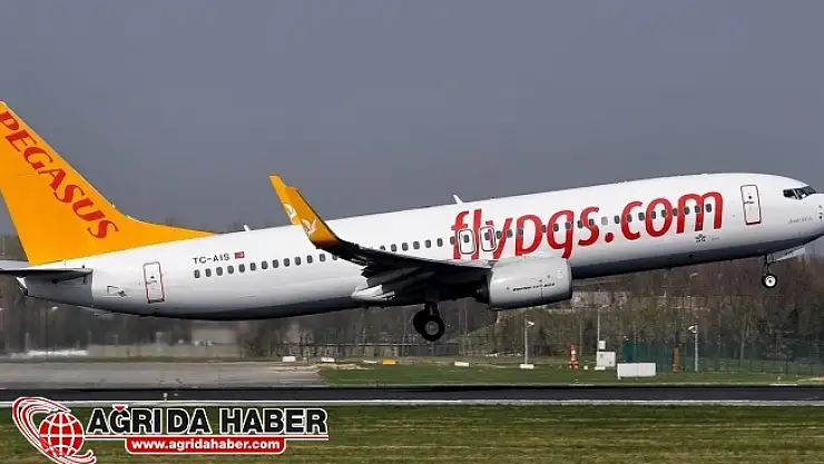 Ağrı-İzmir Uçak Seferlerini Pegasus Hava Yolları Gerçekleştirecek