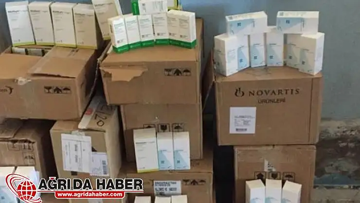 Doğubayazıt'ta Kaçak İlaç Operasyonu Yapıldı!