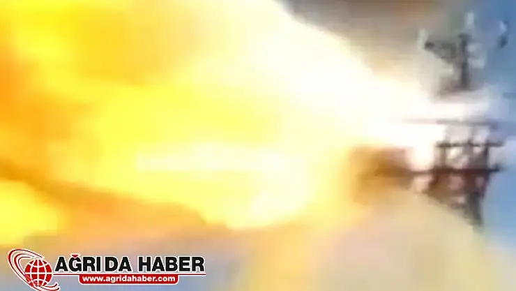 Doğubayazıt'ta Trafo Bomba Gibi Patladı