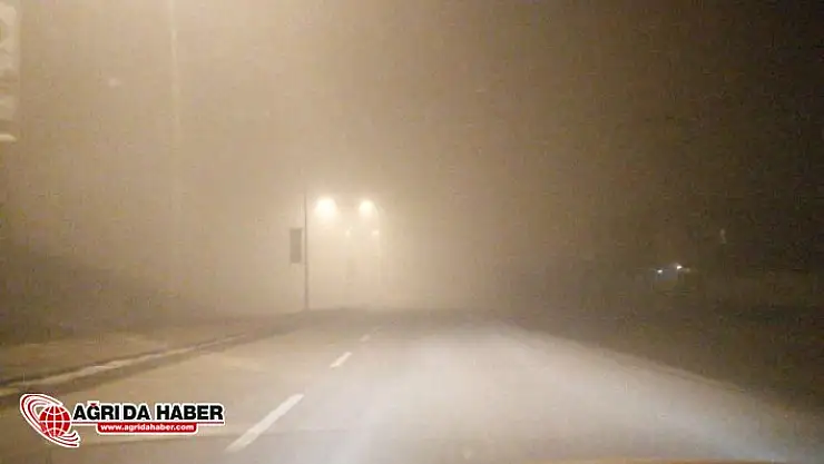 Doğubayazıt'ta Sis Yaşamı Olumsuz Etkiledi