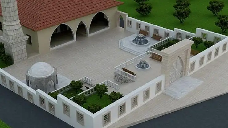 İbrahim Yusuf Paşalar Cami restore ediliyor