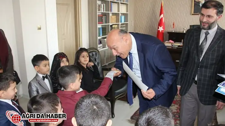 Kur'an'a Geçen Minikler Müftülük Ziyaretinde