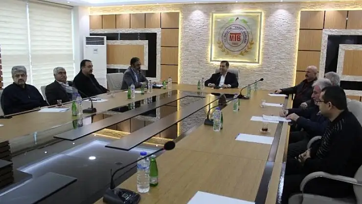 Malatya Ticaret Borsası Eylül ayı Meclis toplantısı yapıldı