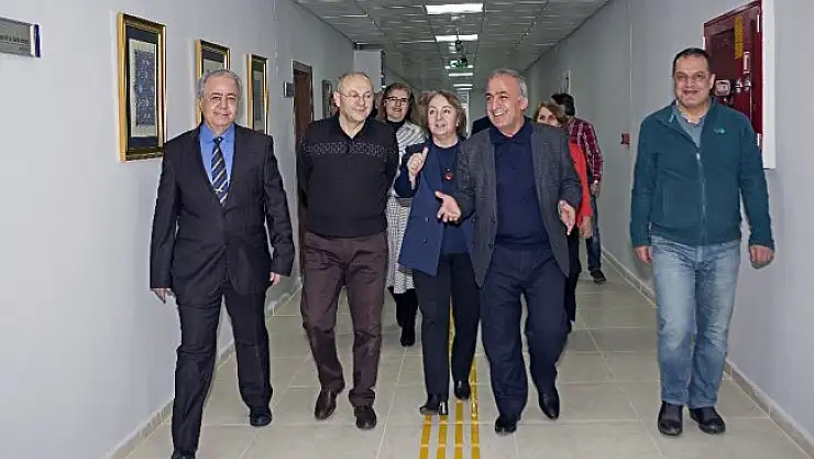 Rektör Çomaklı, Enstitü Müdürleriyle bir araya geldi