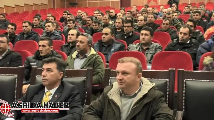 Süleyman Soylu'nun Talimatı ile Ağrı'da Özel Güvenlikçilere Eğitim Verildi