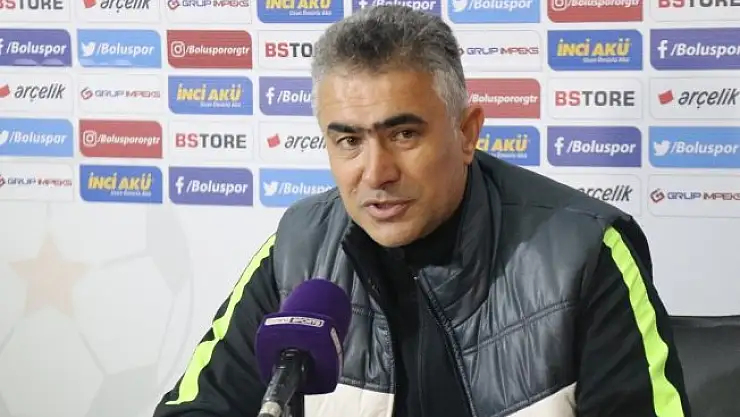 Boluspor - B.B. Erzurumspor maçının ardından