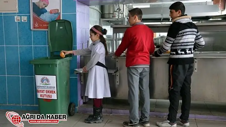 Doğubayazıt'ta Örnek Davranış! Bayat Ekmekler Sokak Hayvanlarına Veriliyor
