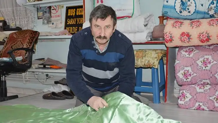 El yapımı yorganlara ilgi azalıyor