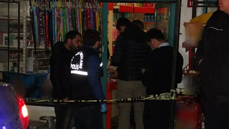 Hırsızlar soydukları marketin sahibini silahla vurdu