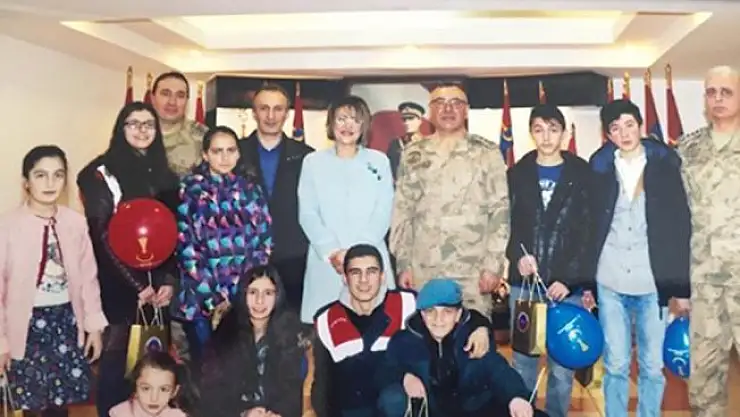 Kent Konseyi Çocuk Meclisi'nden Jandarma Bölge Komutanlığına ziyaret