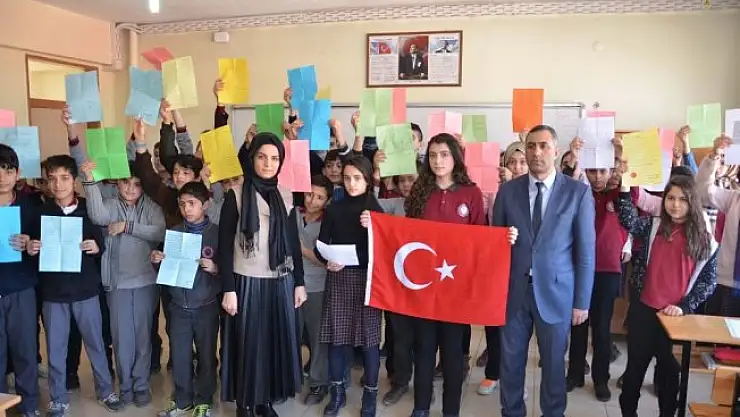 Öğrencilerden Afrin kahramanlarına duygu dolu mektup