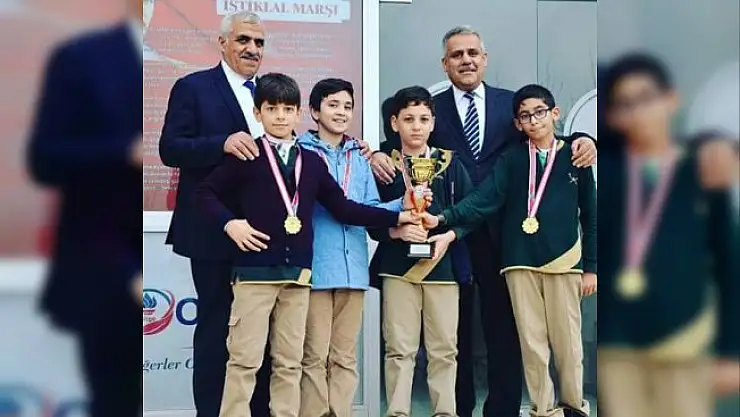 Özel Bilge Olimpiyat Okulları öğrencileri il birincisi oldu