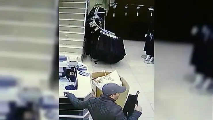 (Özel Haber) Telefon hırsızı kameralara böyle yakalandı