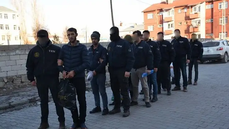 Patnos'ta terör operasyonu: 8 kişi tutuklandı