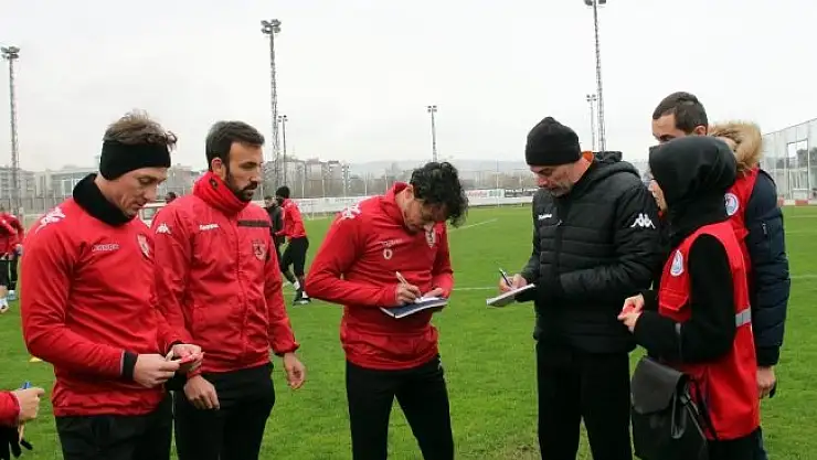 Samsunsporlu futbolculardan Afrin'deki askerlere destek mesajı