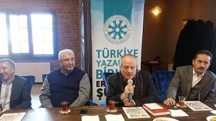 TYB Erzurum Şubesi'nin Edebiyat dergisi Hüma tanıtıldı