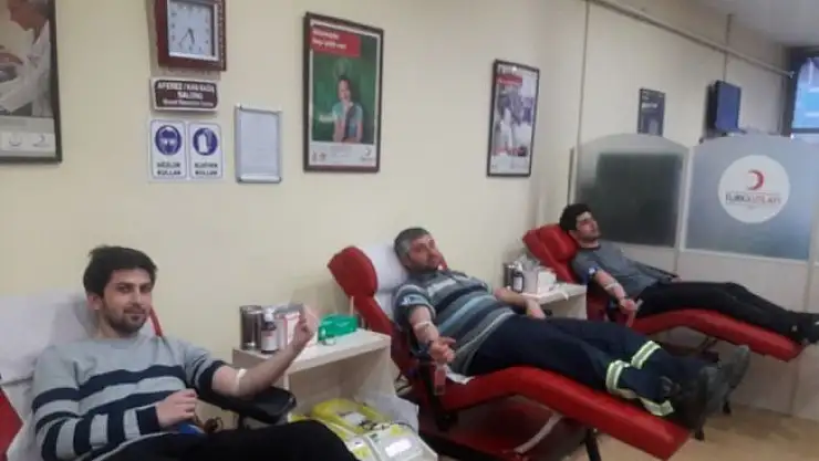 'Vatan sana kanım feda' kan bağış kampanyası