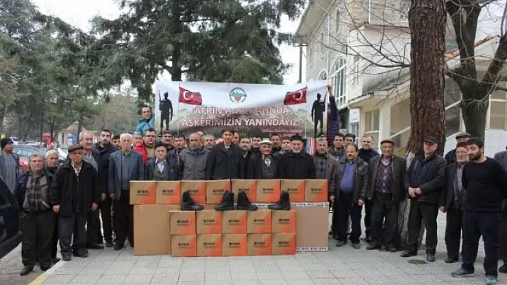 'Zeytin Dalı Harekatı'na katılan Mehmetçiğe,  40 adet bot gönderildi