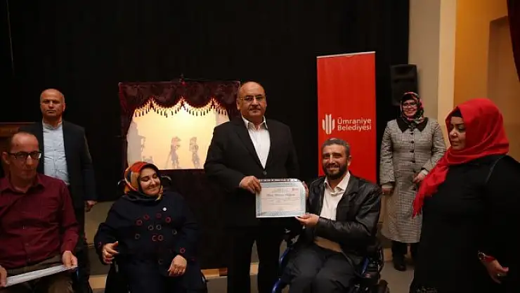 500 Yıllık Gölge Oyunu engelli vatandaşlarca sahnelendi