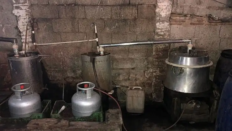 5 ton 235 litre sahte rakı ele geçirildi