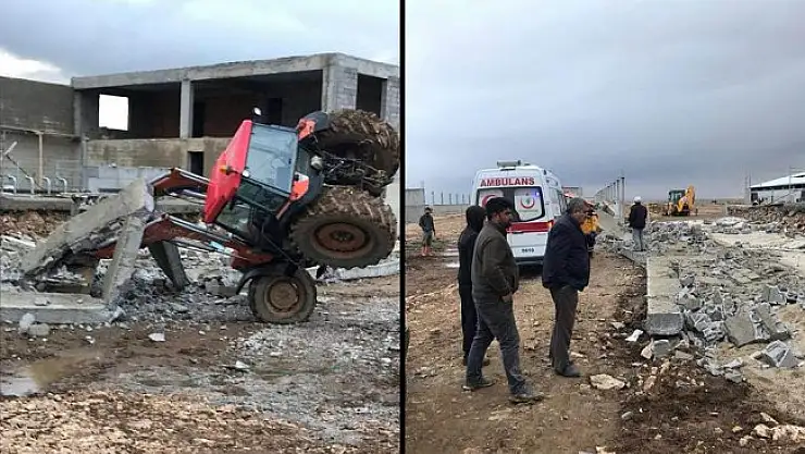 Besihane inşaatında duvar çöktü: 3 ölü, 1 yaralı