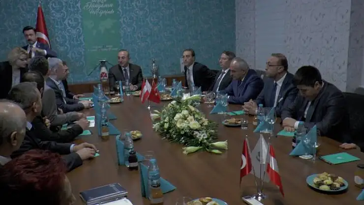 Çavuşoğlu, Yunus Emre Enstitüsü açılış törenine katıldı