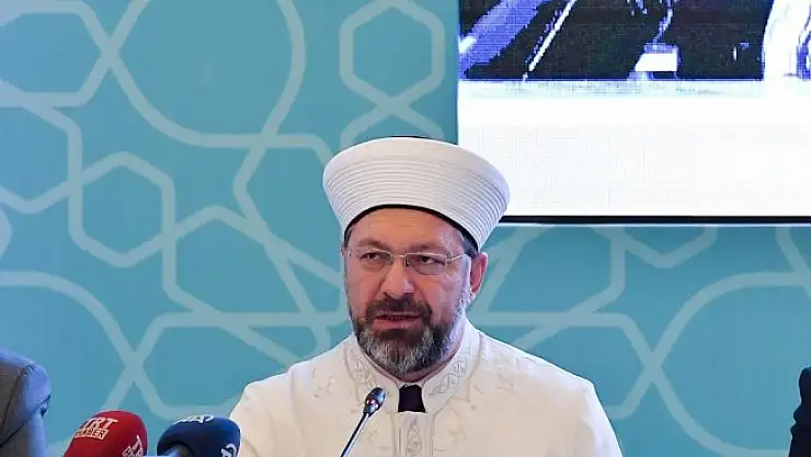 Erbaş, 'İl Müftüleri İstişare Toplantısı' sonuç bildirgesini açıkladı