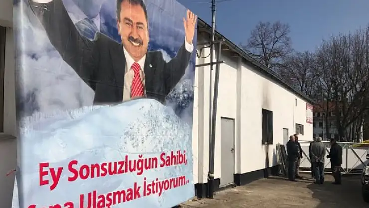 Muhsin Yazıcıoğlu Kültür Merkezine alçak saldırı