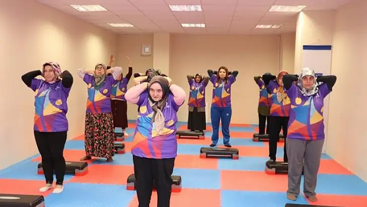 Spor projesi Kıyafet Teyzeye şifa oldu